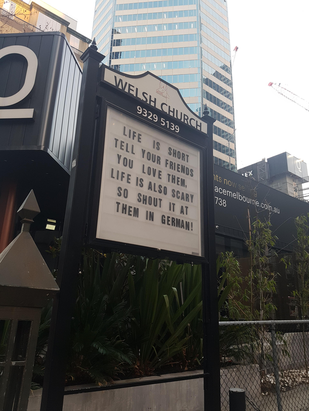 Life is short - and scary