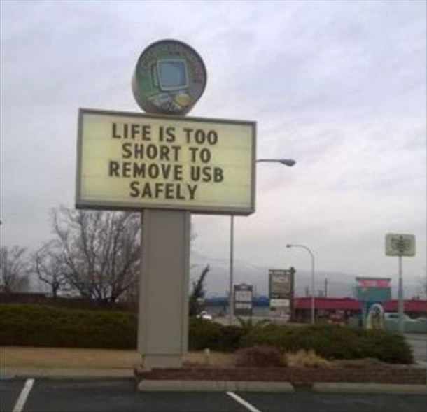 Life is too short to remove USB safely