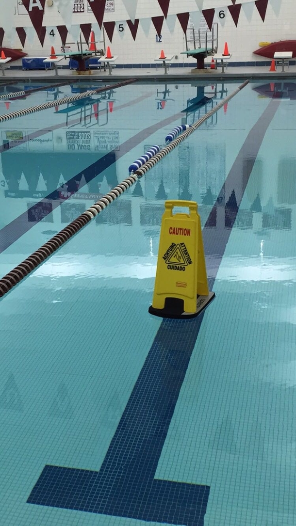 Lifeguarding can get pretty boring