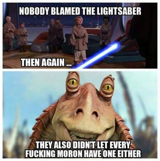 Lightsaber control