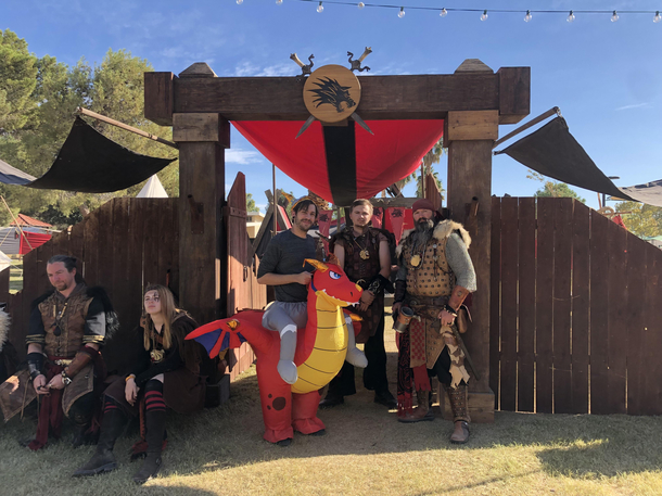 Like women on Halloween there are two types of men at the Renaissance Faire