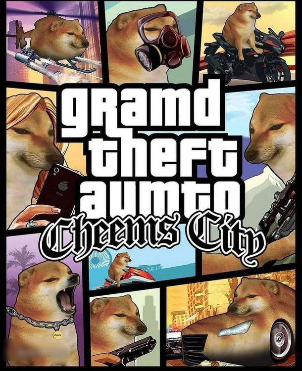 Limited edition GTA Cheems City