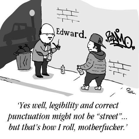Linguistic street cred