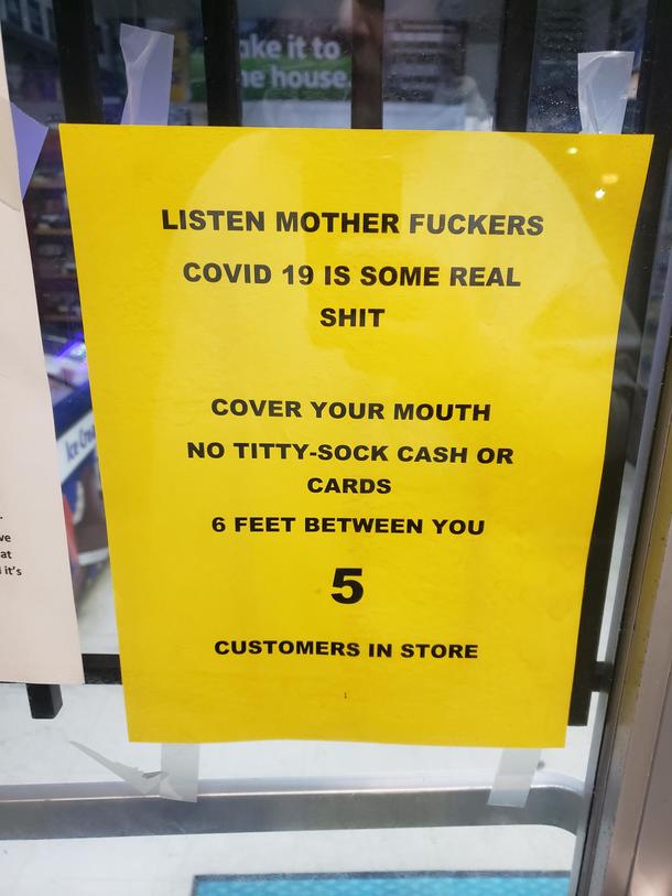 Liquor store hella serious