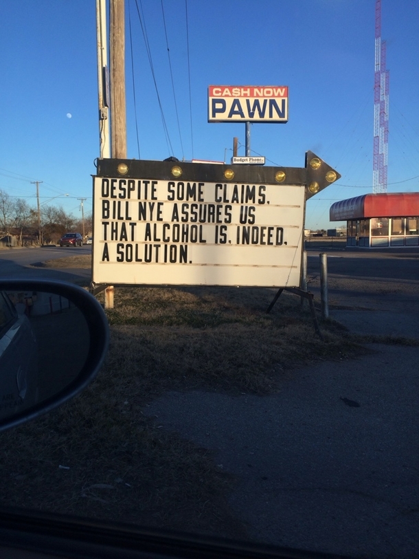 Liquor store in Moore Ok gets it right