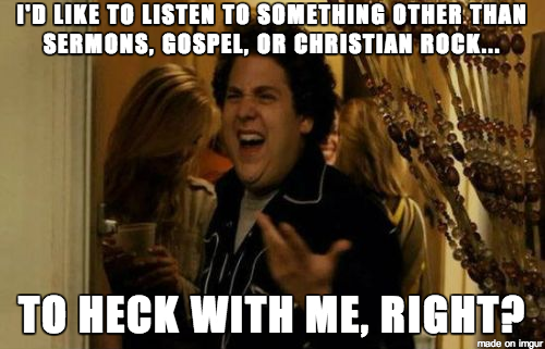 Listening to the radio on the road at  am in the South on a Sunday morning