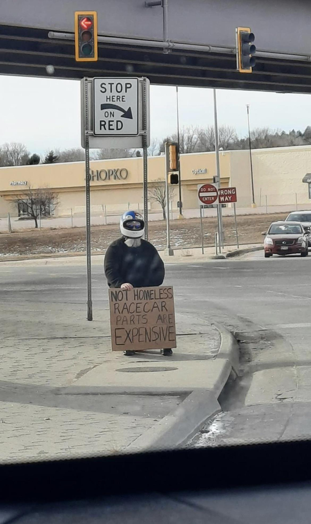 Literally in my home town this afternoon