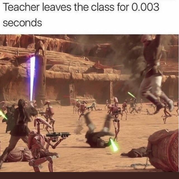 Literally my class