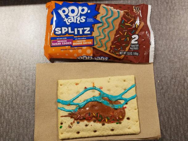 Little stingy on the frosting
