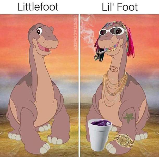 Littlefoot vs Lil Foot