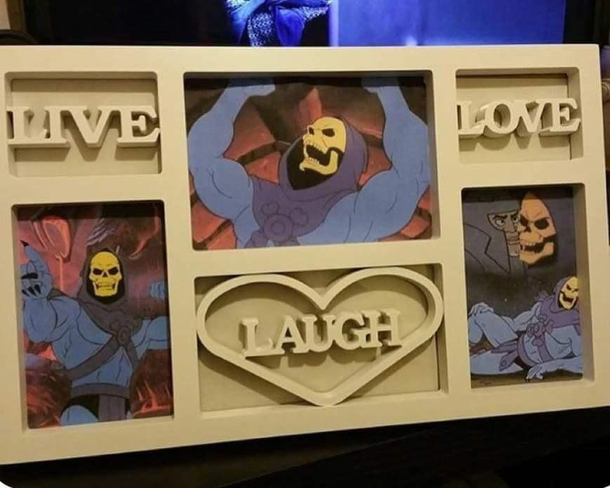 Live laugh love and DESTROY