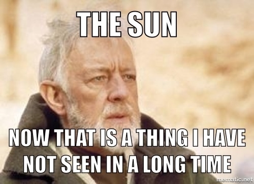 Living in the north during winter