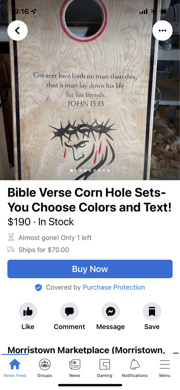 Living in the south you see the most interesting things with bible verses written on them
