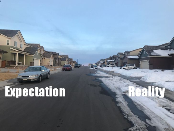 Living on the north VS living on the south side of the street