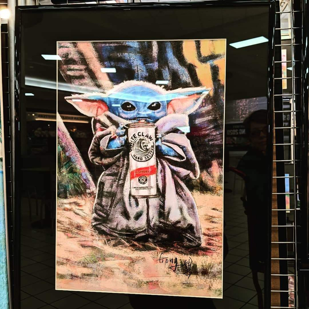 Local artist at the mall has her finger on the cultural pulse of the nation