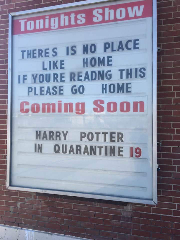 Local theater has jokes for us