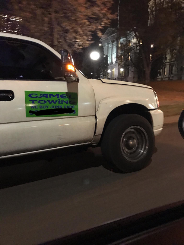 Local towing company