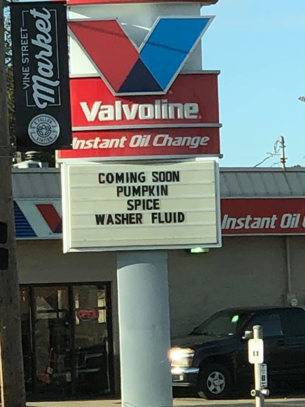 Local Valvoline really gets it