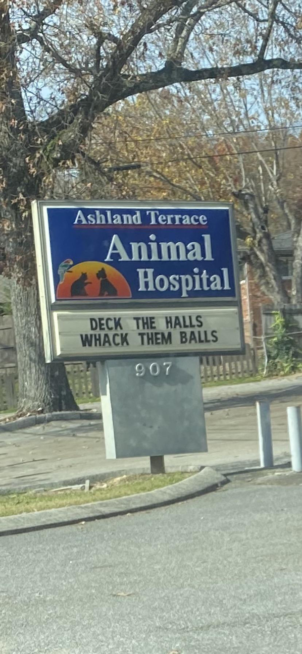Local vet spreading holiday cheer