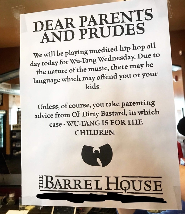 Local watering hole participates in WuTang Wednesdays