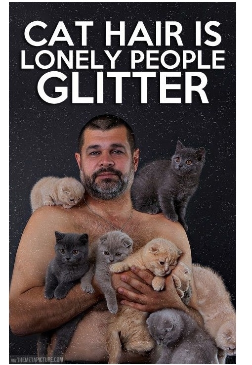 Lonely people glitter