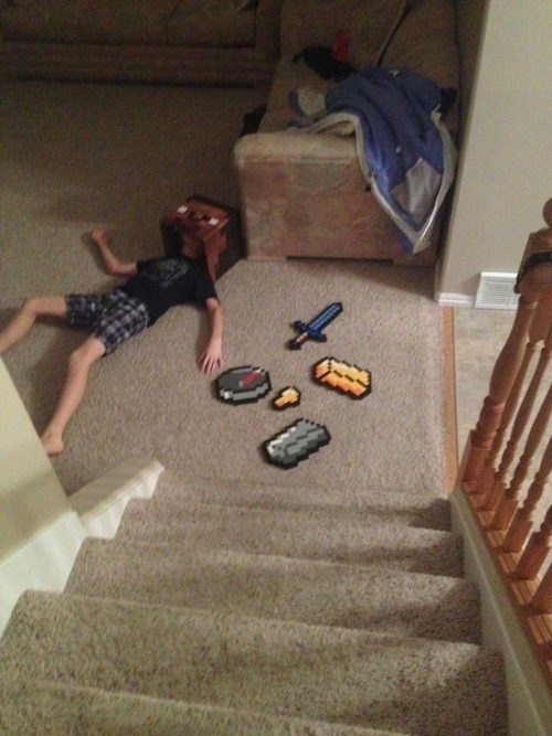 Long night down at the mine