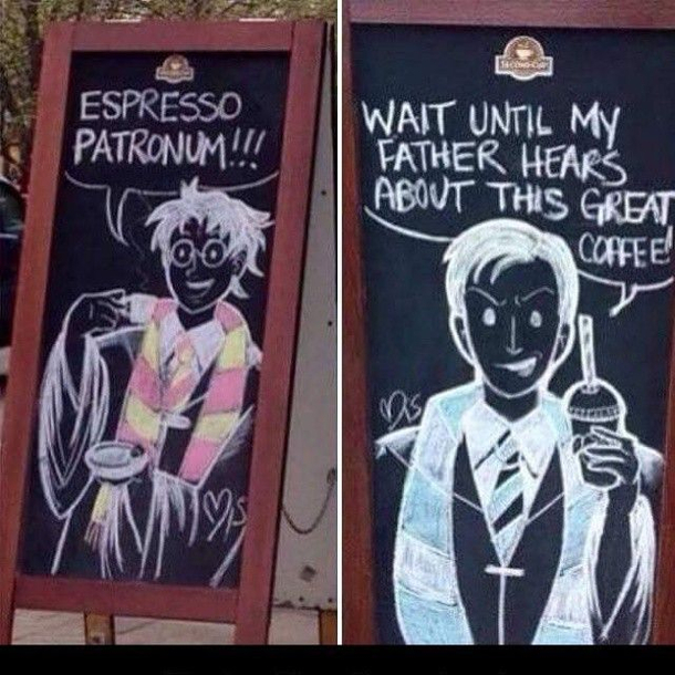 Look at that daring restaurant sign