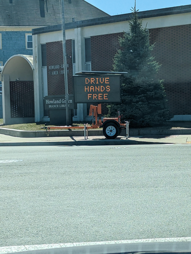 Look ma no hands