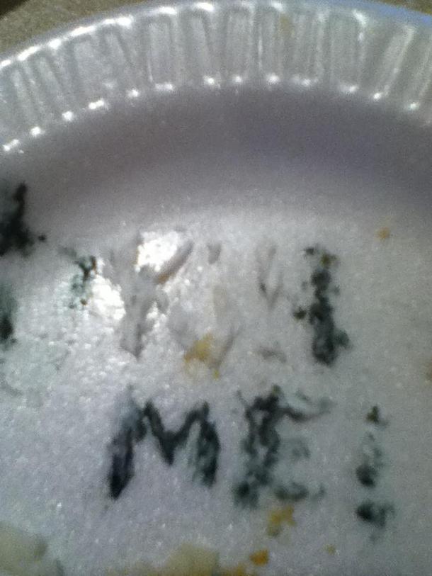 Looked over at my girlfriends plate after having dinner with my highly religious parents