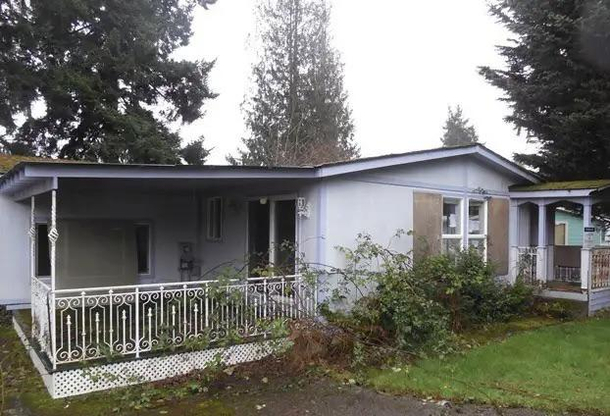 Looking at photos of my childhood home I just realized that that our railing was made of dicks