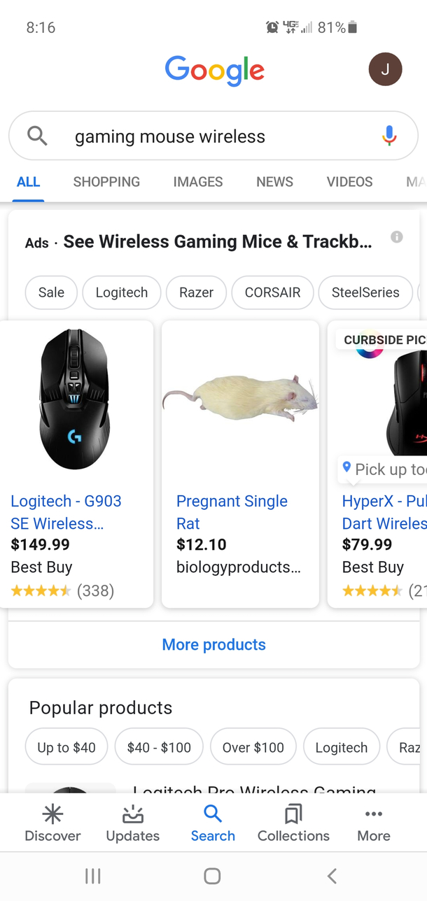 Looking for a new mouse and came across this