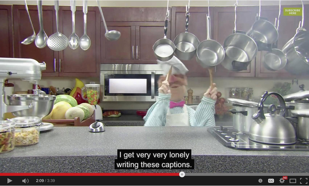 Looking for the Swedish Chef song and stumbled into someones existential crisis