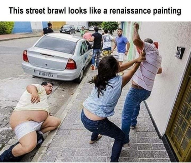 Looks like a painting Job out there LMAO