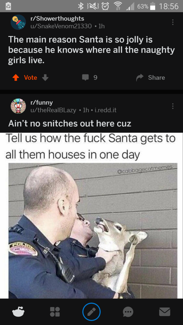 Looks like Santa might be a sex offender