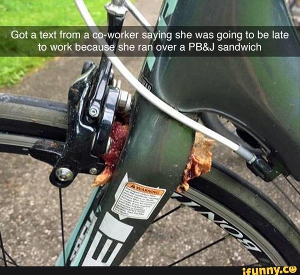 Looks like shes in a bit of a jam