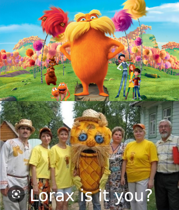 Lorax cosplay