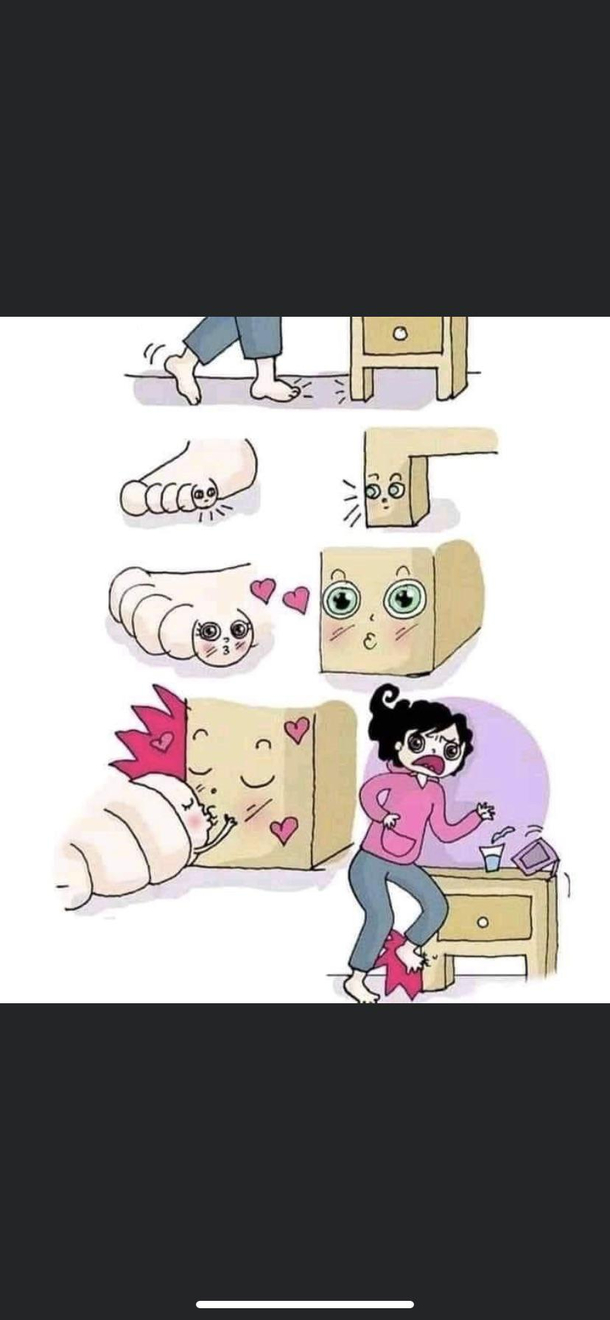 Love for the tiny toe