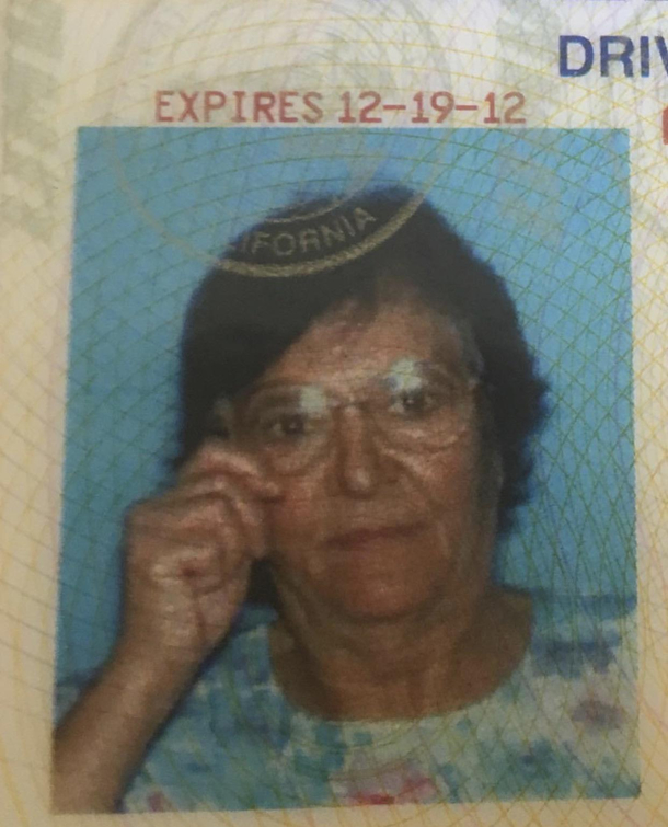 Love my grandma to death but I just wanna know who was workin at the DMV that day and let this happen