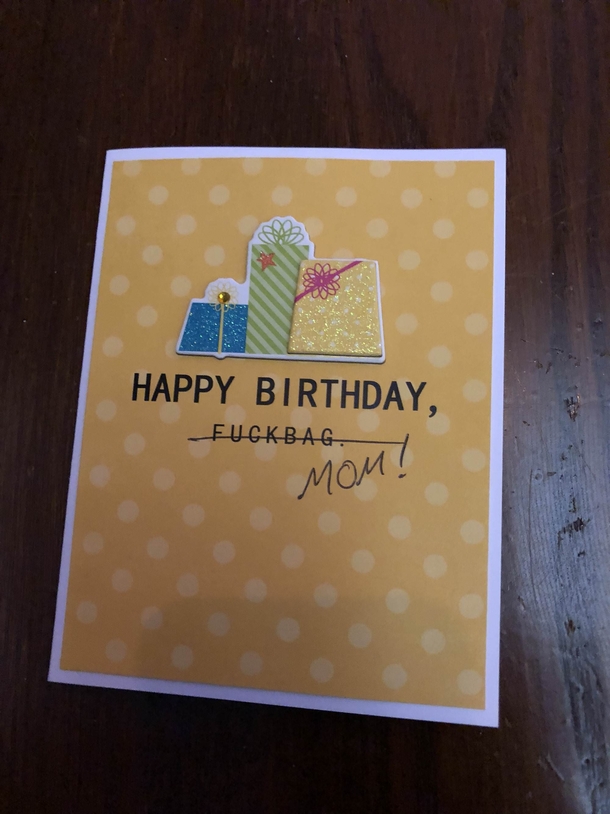 Love you Mom