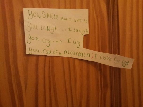 Lovely poem written by my  yo sister