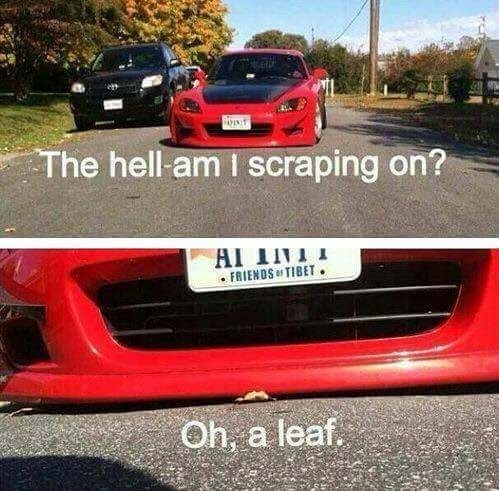 Low rider problems