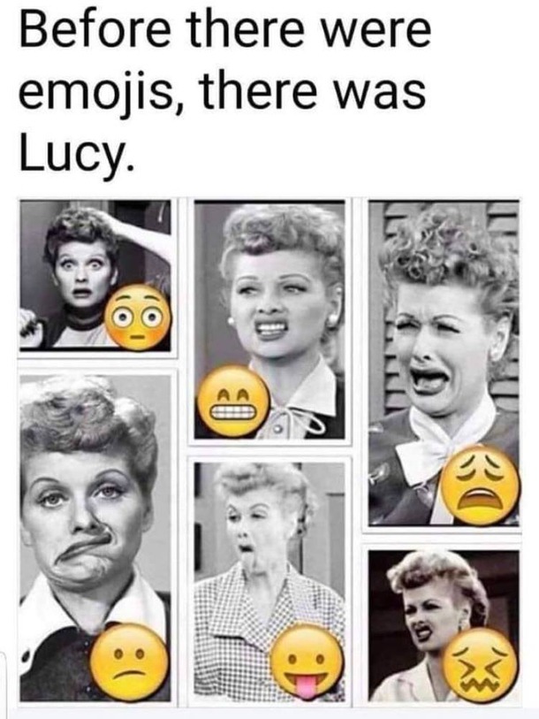 Lucille Ball The OG face of funny