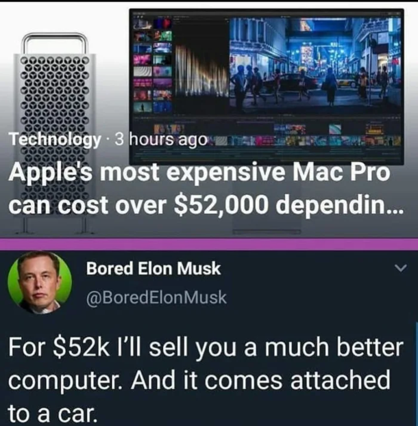 Mac or Tesla