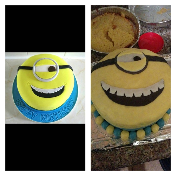 Made a cake for my sons first birthday
