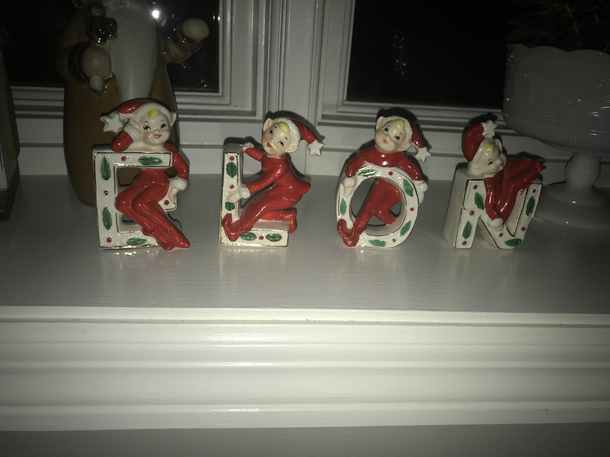Made it through Christmas season without anyone noticing I rearranged Noel