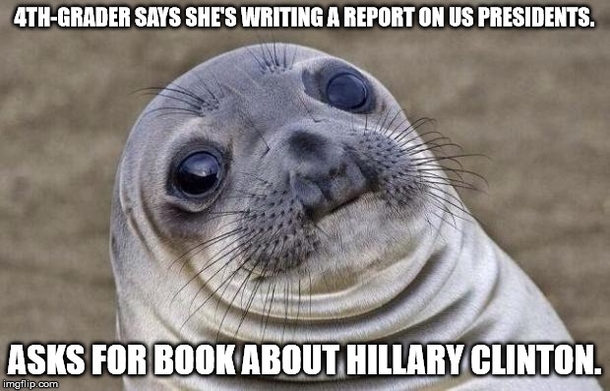 Made me wonder if I was obligated to break the news