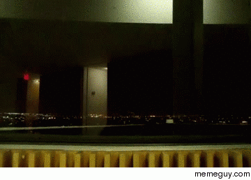 Made my first gif Lightning seen from ILStUs Watterson Towers