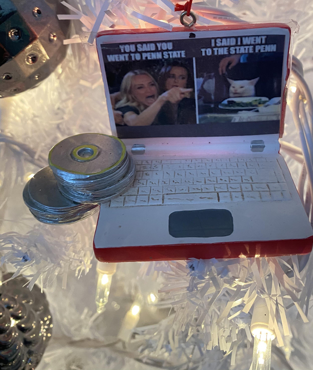 Made my wife a custom ornament