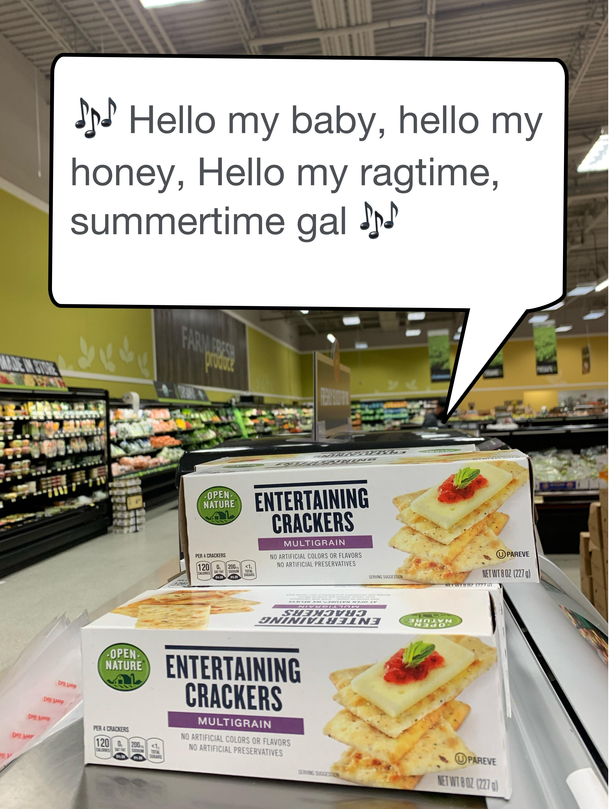 Made this on my way from the deli to the checkout