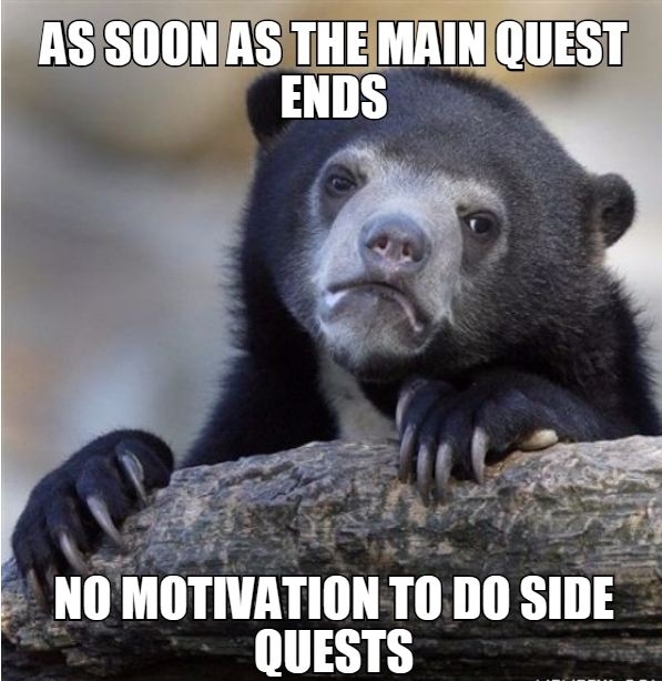 Main quest issue